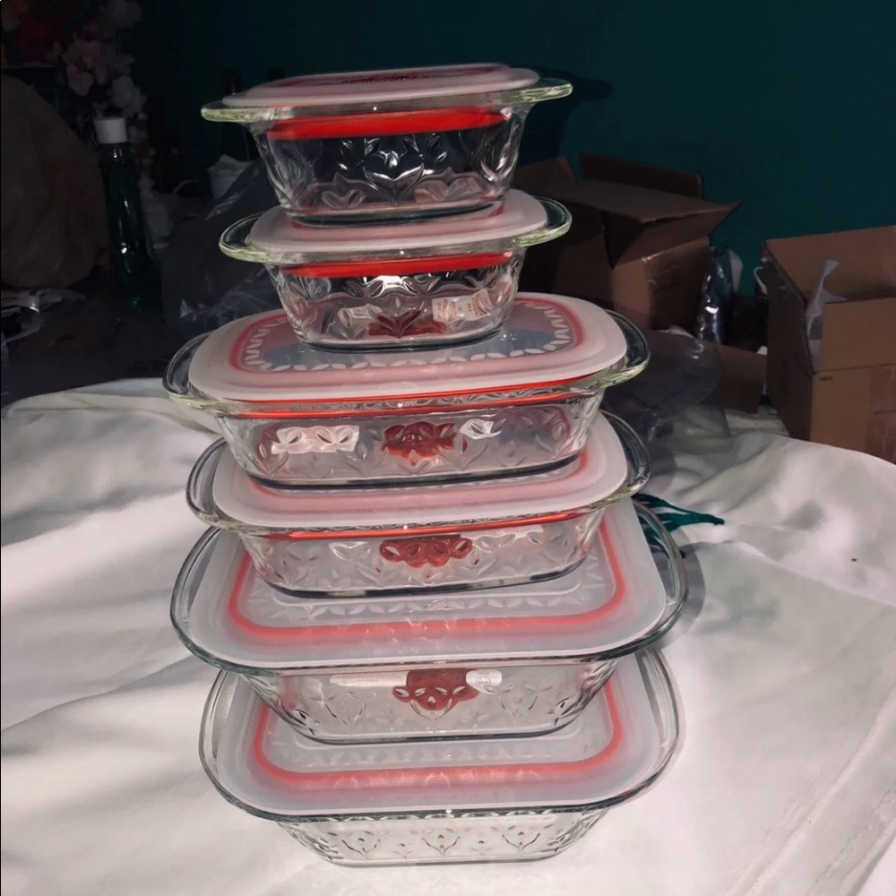 Princess House 6 Containers